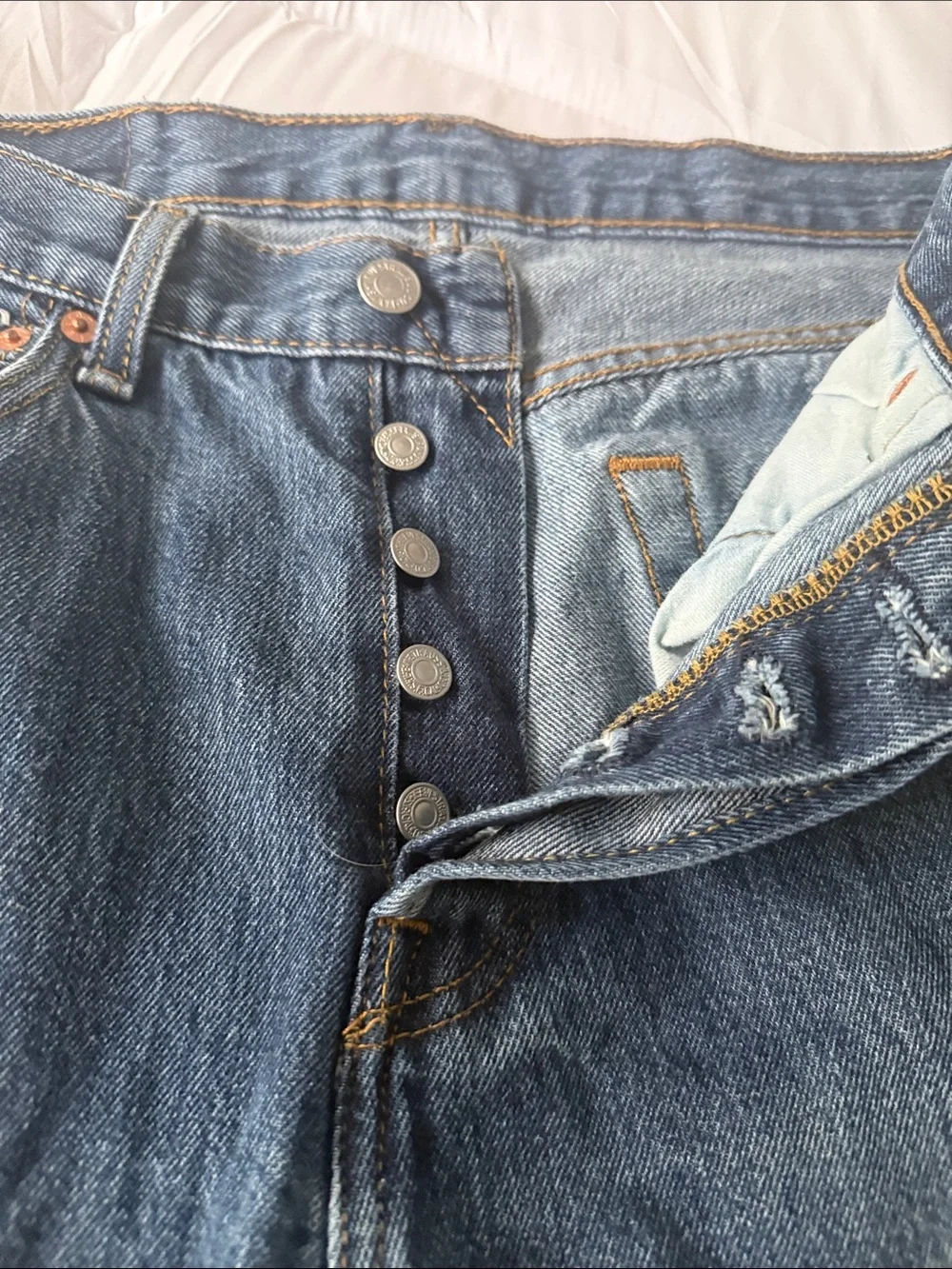Levi's Men's Dark Blue Straight Jeans
